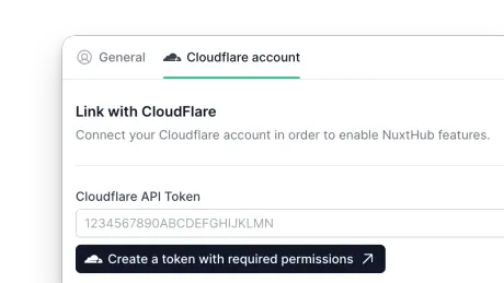 Link your Cloudflare account